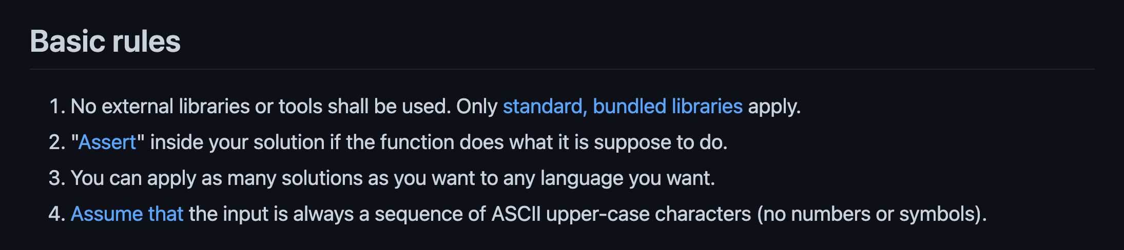 4 basic rules of "the compression puzzle"